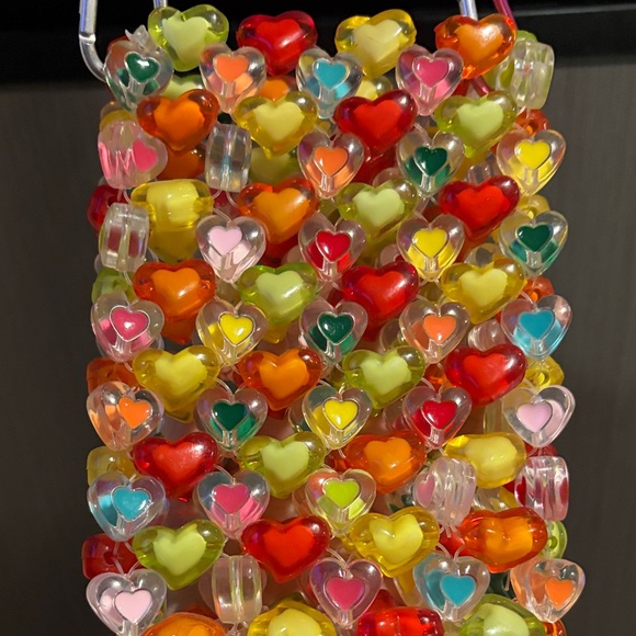 Handmade Beaded Crossbody Bag - Picture 5 of 7